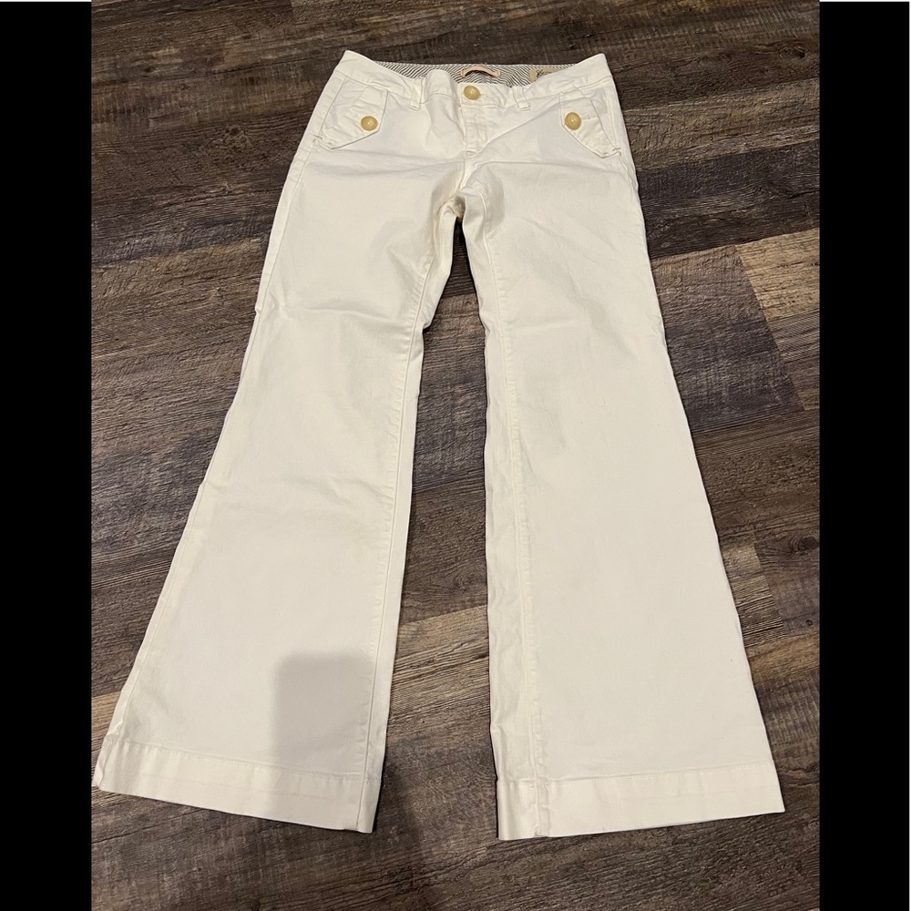Gap Limited Edition white Wide Leg Pants